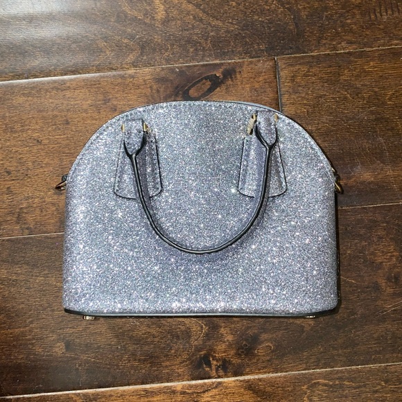 Kate Spade Mini Glitter Satchel with Crossbody Strap - Picture 3 of 10